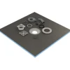 Märkätilalevy lattiaan kaivolla Tycroc STC90 900x900x20 mm