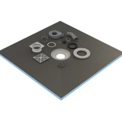 Märkätilalevy lattiaan kaivolla Tycroc STC90 900x900x20 mm