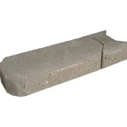 Muurikivi Rudus Aitakivi kansipari 560x200x100 mm sileä harmaa