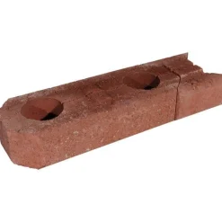 Muurikivi Rudus Aitakivi peruspari 560x200x100 mm sileä punainen
