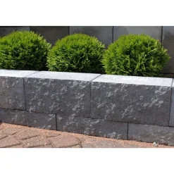 Muurikivi Rudus Antikko 330x165x165 mm profiloitu harmaa