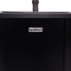 Muuripata Narvi 50l neliskulmainen musta