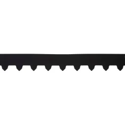Nurmenreunalista Västbogalvanoitu/musta 3x119cm korkeus 16cm