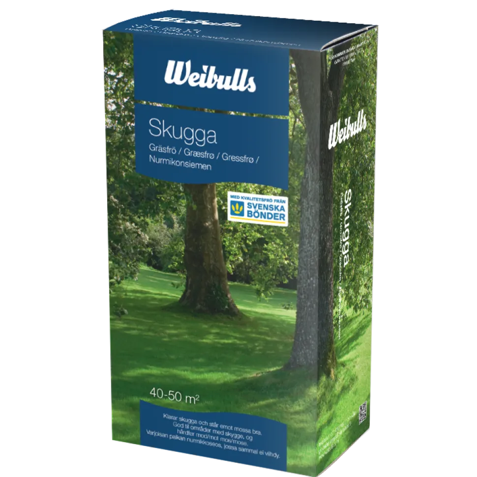 Nurmikonsiemenet Weibulls skuggagräs 1kg