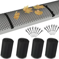 4-osainen kouruverkko klipseillä HDPE 1,08 m²