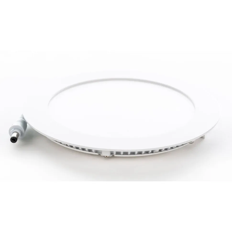 Paneelivalaisin LED Energie Slim Ø170mm 12W 840lm 3500K uppoasennettava sis. liitäntälaiteen valkoinen