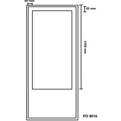 Parvekeovi Kaskipuu PO4 M16 Thermo mittatilausovi
