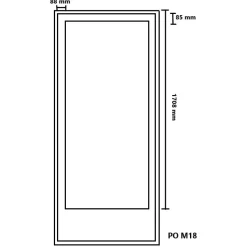 Parvekeovi Kaskipuu PO5 M18 Thermo mittatilausovi