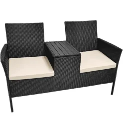 Parvekesetti AB Polar Palma 136x60x85 cm musta