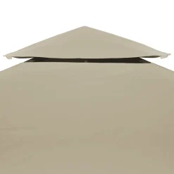 Paviljongin kangaskatto 310g/m² beige 3x3m