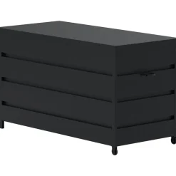 Pehmustelaatikko Venture Home Nisis, 130x60x75cm, musta