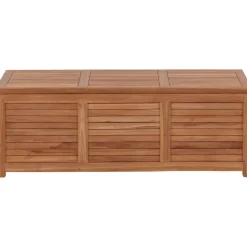 Pehmustelaatikko Venture Home Trento 2, 70x130x46cm, luonnollinen tiikki