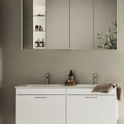 Peilikaappi Hafa Go, 1200x650 mm, valkoinen