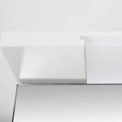 Peilikaappi LED-valaisimella Bathlife Glänsa 1000 mm valkoinen
