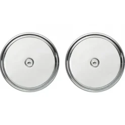 Peitekilpi Smedbo B218K kromi