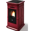 Pellettitakka Eva Calòr Alina 8kW, punainen