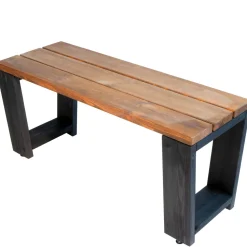 Penkki EcoFurn Jussi 100 musta/ruskea