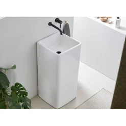 Pesuallas Bathco Arenas, 400x400mm, valkoinen