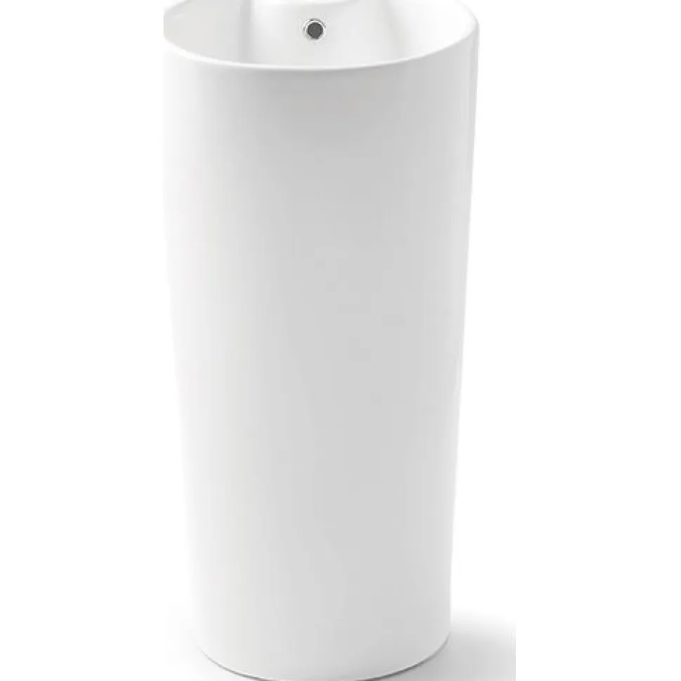 Pesuallas Bathco Corrales, Ø410mm, valkoinen