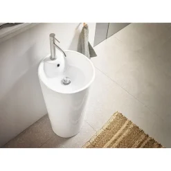 Pesuallas Bathco Corrales, Ø410mm, valkoinen