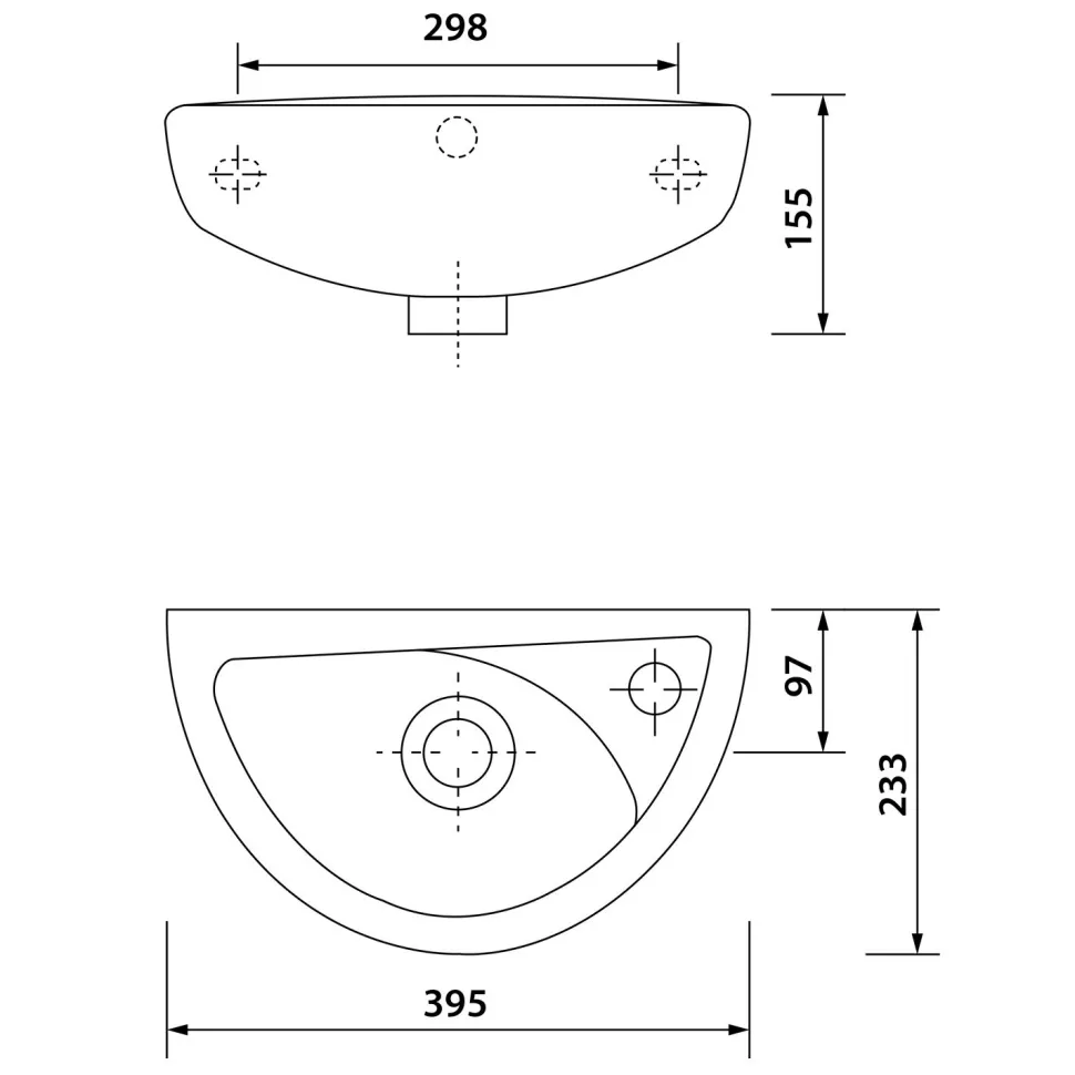 Pesuallas Creavit TP 040 395x233 mm