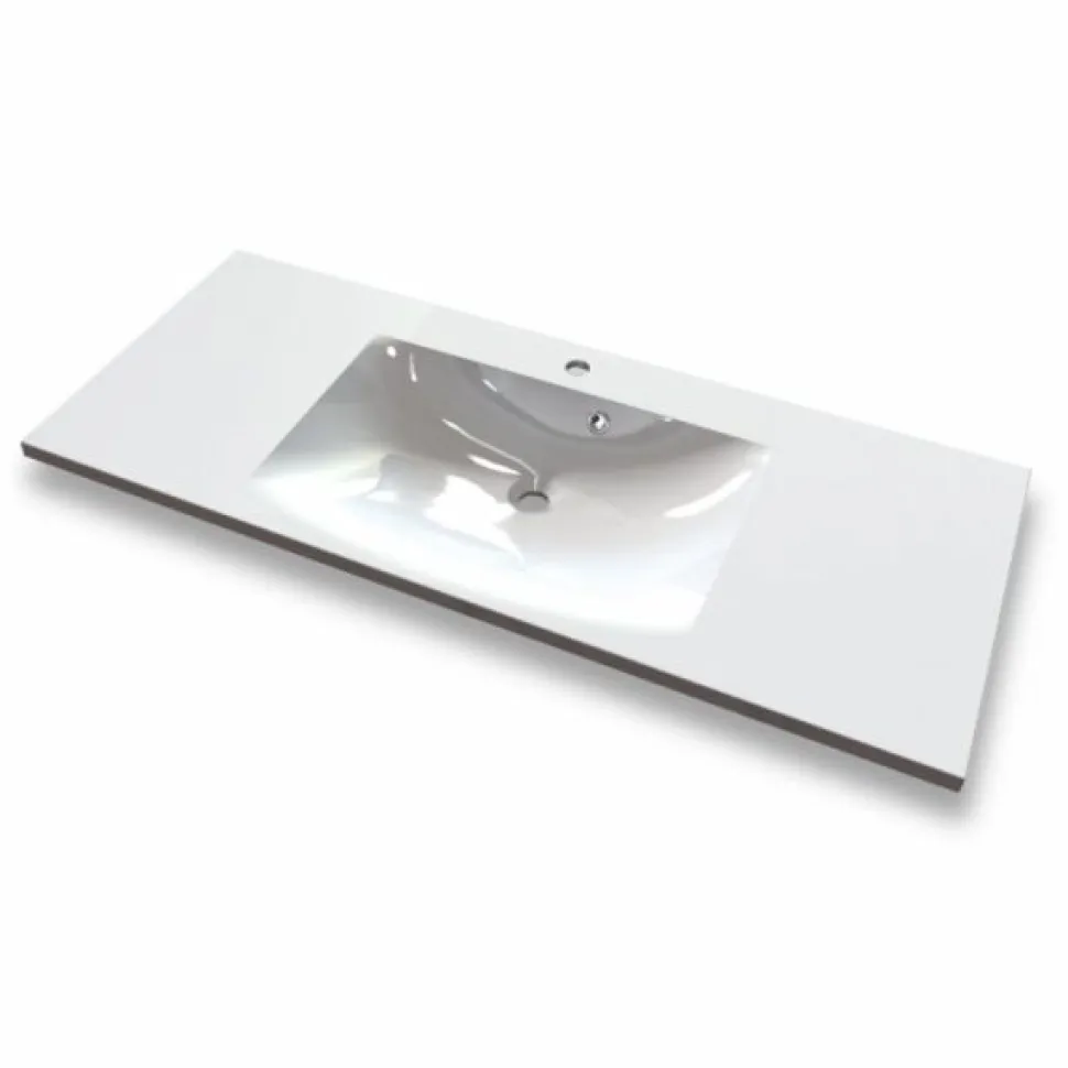 Pesuallas Grip Jojo 120 1200x505mm valumarmori valkoinen