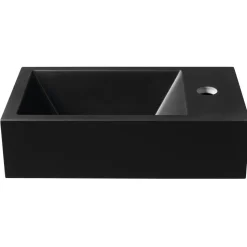 Pesuallas Interia Amarok, 40x22 cm, oikea, mattamusta
