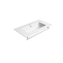 Pesuallas Interia Pura Slim 82x46cm, ExtraGlaze-pinnoite, valkoinen