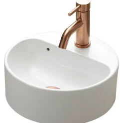 Pesuallas Lavabo Axa Rondo 1035, 350mm, valkoinen