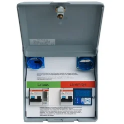 Pihakeskus / auton lämmitys- ja latausasema Harju Elekter 8MMO466S, 1x supersuko, 1x suko, 3.6kW(1x16A), hidaslataus