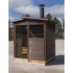 Pihasauna Kota, 4m², Narvi NC 16 -kiuaspaketilla