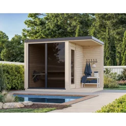 Pihasauna Palmako Sarah 3,8+2,1 m2