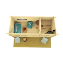Pihasauna Tene Moderni 19, 13m²