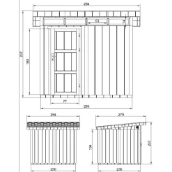 Pihavaja Timbela LP SmartSide M901-M904, eri kokoja