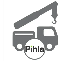 Pihla-tuotteen purku erikoiskalustolla