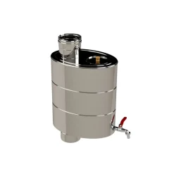 Piippuvesisäiliö Vilpra, ∅115mm, 24l, teräs