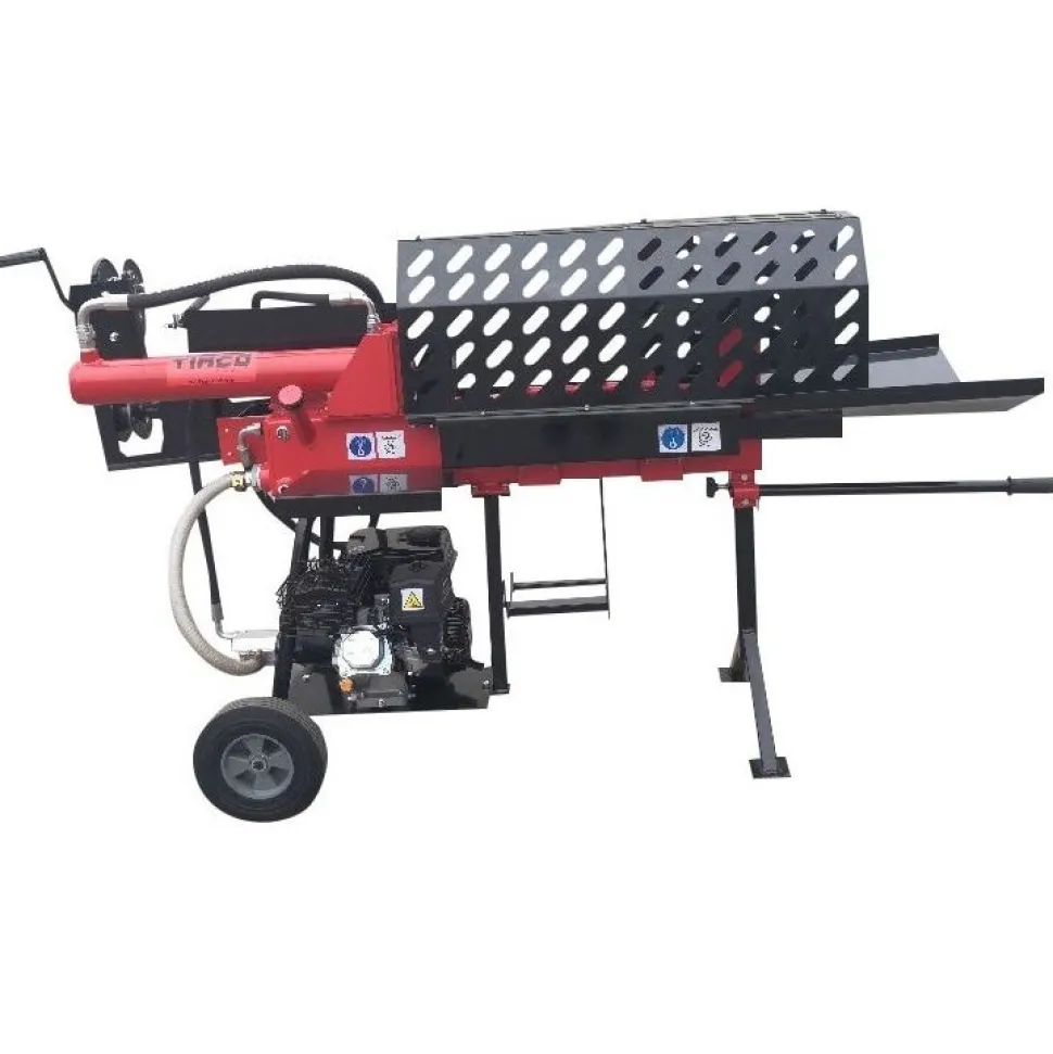 Pikahalkomakone Timco 12T 51 cm polttomoottorilla ja jaloilla