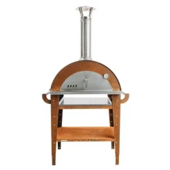 Pizzauuni GrillSymbol Pizzo, jalustalla, 100x81x182cm