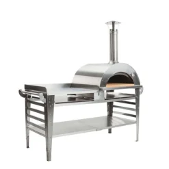 Pizzauuni GrillSymbol Pizzo XL Inox, pöydällä, , 180x81x182cm