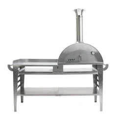 Pizzauuni GrillSymbol Pizzo XL Inox, pöydällä, , 180x81x182cm