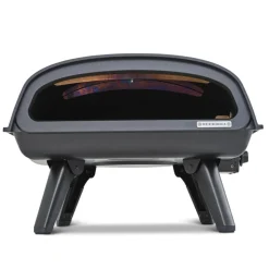 Pizzauuni Muurikka 16", kaasu, musta
