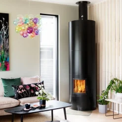 Pönttöuuni Tiileri Aida Kallio 1650-2250x700mm varaava