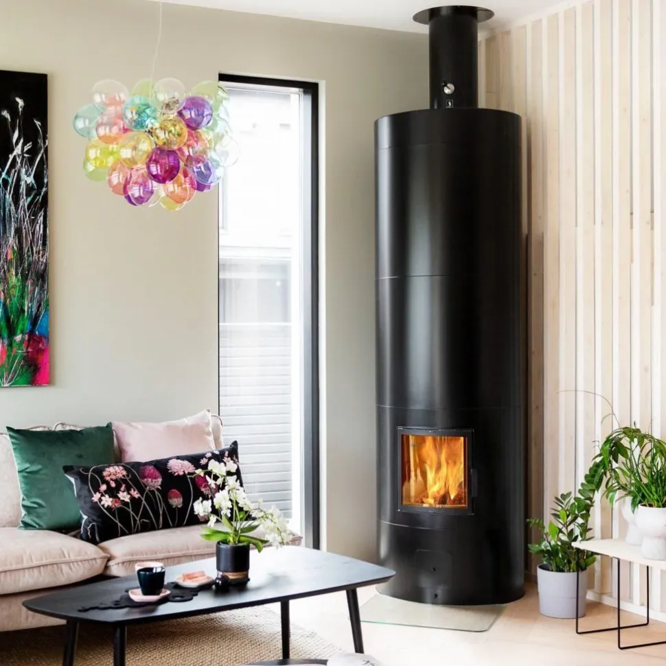 Pönttöuuni Tiileri Aida Lumi 1650-2250x700mm varaava
