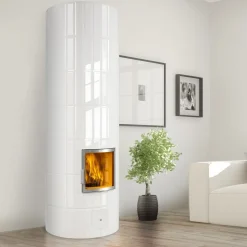 Pönttöuuni Tiileri Aleksandra 1800-2100x700 mm kaakelipinta eri värejä