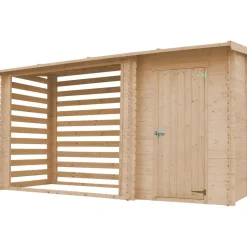 Polttopuukatos ja pihavaja Timbela M205, 3.64m²