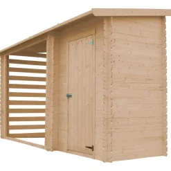 Polttopuukatos ja pihavaja Timbela M205, 3.64m²