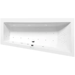 Poreamme Interia Andra Highline Hydro-Air, 1800x900x450mm, oikea, 277l, valkoinen