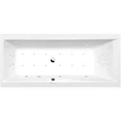 Poreamme Interia Cleo Highline Hydro-Air, 1800x900x480mm, 330l, valkoinen