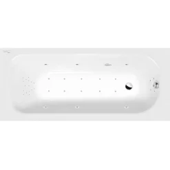 Poreamme Interia Laura Highline Hydro-Air, 1600x700x390mm, 155l, valkoinen