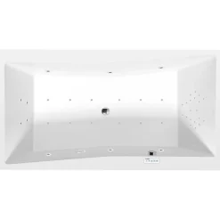 Poreamme Interia Quest Highline Hydro-Air, 1900x1000x490mm, 480l, valkoinen